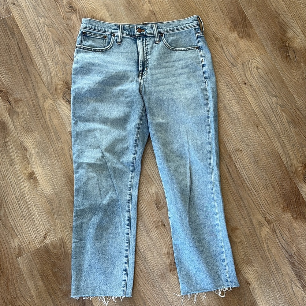 Jcrew Factory Essential Straight Jeans - Picture 2 of 7